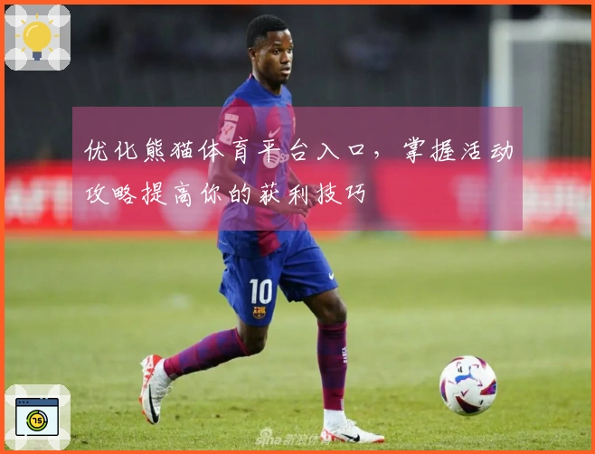 优化熊猫体育平台入口，掌握活动攻略提高你的获利技巧